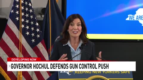 NY Gov Hochul Exposed By Questions Over Pretended Gun Legislation