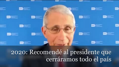 Fauci mintiendo descaradamente y pillado