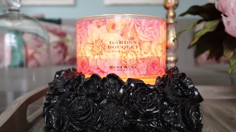 Candle Review: HomeWorx Garden Bouquet - Garden Party Collection