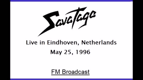 Savatage - (Live in Eindhoven, Netherlands 1989) FM Broadcast