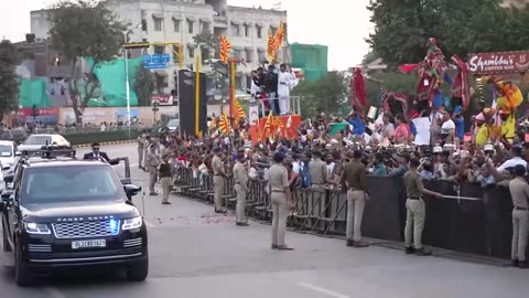 Ahmedabad's fondness for UAE President & PM Modi during extensive roadshow
