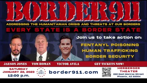 BUY TICKETS NOW! THE AMERICA PROJECT PRESENTS BORDER911!