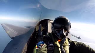 F-16 Fighter Jet Pilot Takes Amazing Selfies Up In The Air