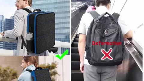 Slim & Expandable Laptop Backpack