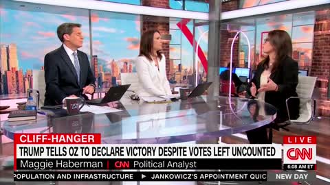 CNN Guest Flips Out Over Trump Telling Dr. Oz to Declare Victory Despite Uncounted Votes