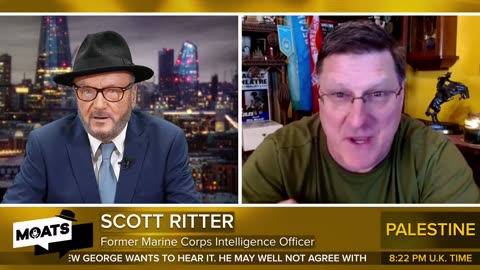 📢SCOTT RITTER INTERVIEW George Galloway - FRONTLINE GAZA