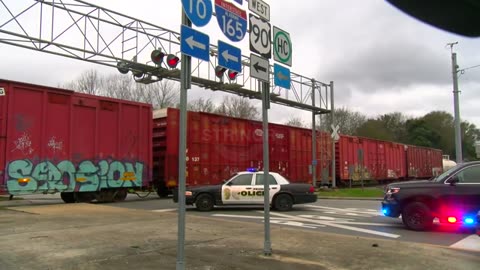 Train Driver Detained by Police After Collision with Vehicle in Prichard, AL