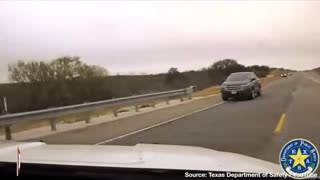 TX DPS Troopers Taken on High-Speed Chase by Human Smugglers