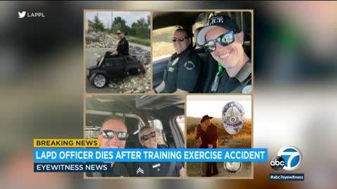 LAPD officer dies after suffering 'catastrophic spinal injury' during training exercise | ABC7