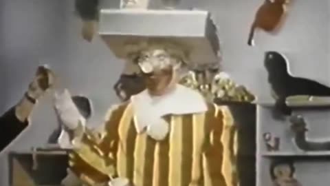 The first McDonalds commercial aired on television 1963