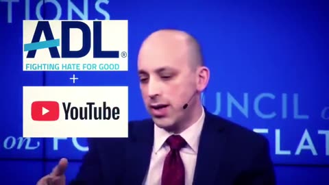JONATHAN GREENBLATT ADMITTING THE ADL WORKS WITH GOOGLE AND YOUTUBE TO "SHUT IT DOWN" freedom of speech