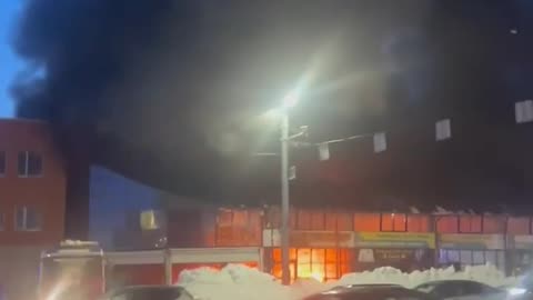 Another Burning Building in Bryansk