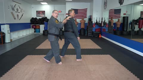 Correcting common errors executing the American Kenpo technique Buckling Branch