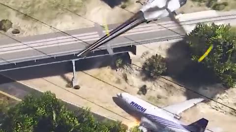 Boeing 737 crashes into mountain makes emergency landing on busy highway