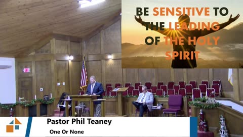 Pastor Phil Teaney //One Or None