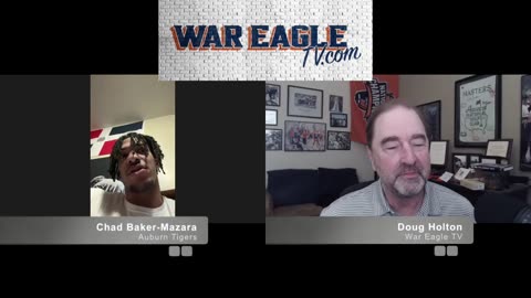 Chad Baker-Mazara with War Eagle TV