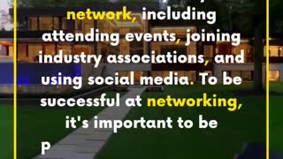 Business Networking Tips.