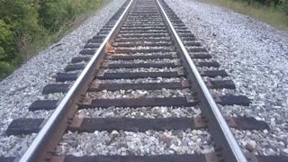 ASMR Railroad Tracks Walking along the Tracks..Relaxation ..Come with me as I get on track to relax.