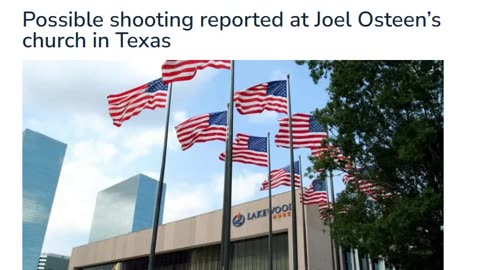 Breaking News Shooting At Joel Olsteens Mega Church