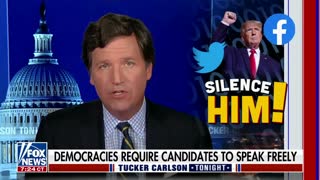 Tucker: Political candidates have to be allowed to speak in public