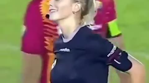 Football Female Referee Got Swag