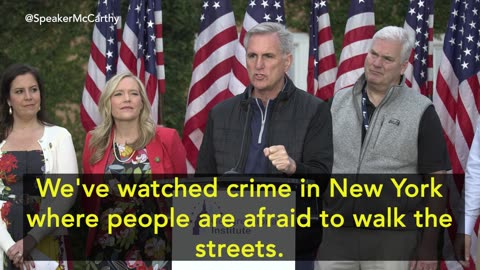 Speaker Kevin McCarthy Demolishes the New York D.A.