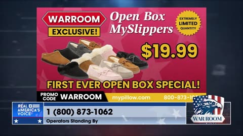 Go To mypillow.com/warroom To Get Your WarRoom Specials Today With Promo Code WARROOM
