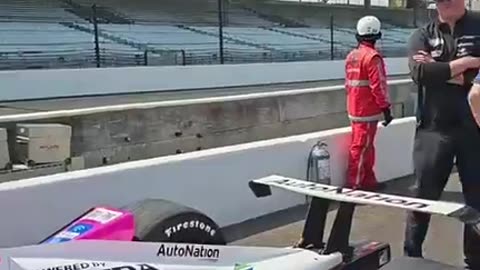 Qualifying up close Indy Car 5-20-23