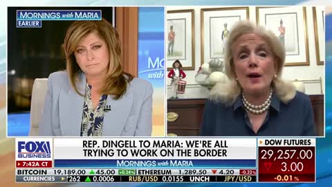 Maria Bartiromo DESTROYS Democrat Debbie Dingell on Open Borders -- LEAVES HER STAMMERING