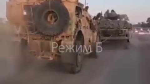 08/31/2023 Russian tank tows US armored vehicle: Welcome to Russia, tovarish! 😅