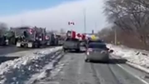 More trucks on the way freedom convoy