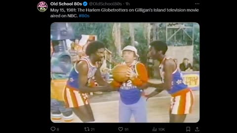 Old School 80s - Harlem Globetrotters & Gilligan's Island