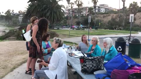 They Paved Paradise- Ukulele Players at Ledbetter Beach