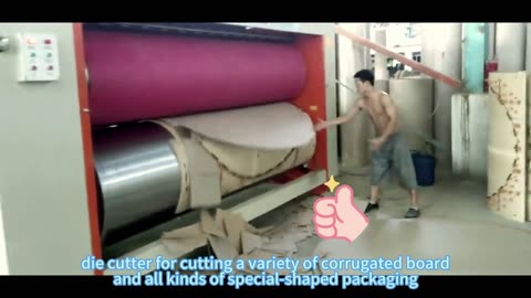 Quality carton box rotary die cutting machine Manufacturer |