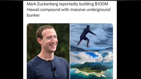 ZUCKERFERG joins other ELITES PREPPING increasingly