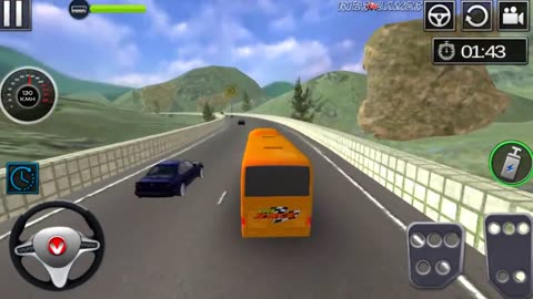 Uphill Bus Driving - Extreme Off Road Drive Simulator 2024 - Android GamePlay