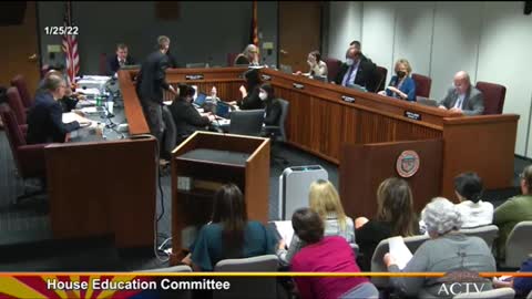 Arizona House Education Committee Hears Testimony On HB2161 Part 2