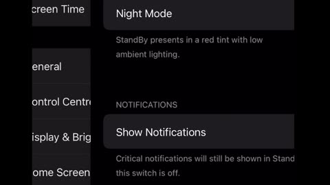 iOS Standby Setting #iphone #ios17features