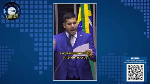 Deputado "recita" poema para desmoralizar de vez o desgoverno do ex-presidiário (veja o vídeo)