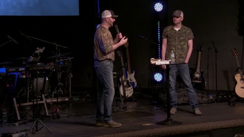 "The Successful Hunter" Camo Church Service