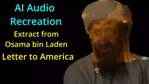 Osama bin Laden in English AI Reconstruction