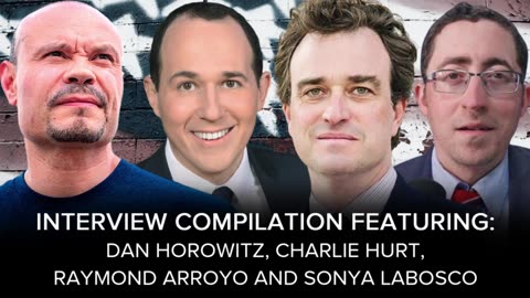 Charlie Hurt, Raymond Arroyo and Sonya Labosco - 04/02/2023