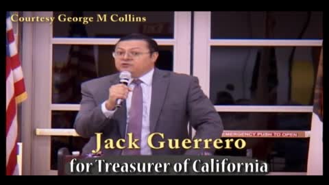 Jack Guerrero For California Treasurer
