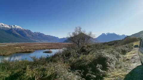 The Paradise highway of Glenorchy