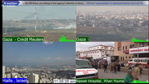 Israel war live stream ; Gaza cam taken down