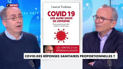 Pr Toubiana, épidémiologiste, sur CNews : une autre vision de l'épidémie de covid-19