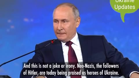 Putin: Zelensky is a disgrace to the Jewish people for glorifying Nazi collaborators