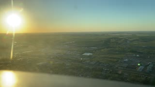 King Air 90 landing