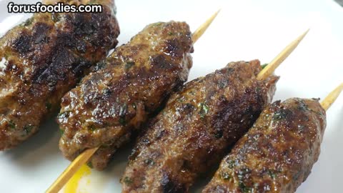 Ground Beef Kebabs - My Favorite