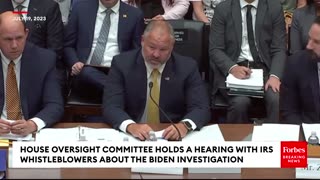 Now the Truth,s Coming out!: Jim Jordan Questions IRS Whittleblowers About Hunter Biden probe
